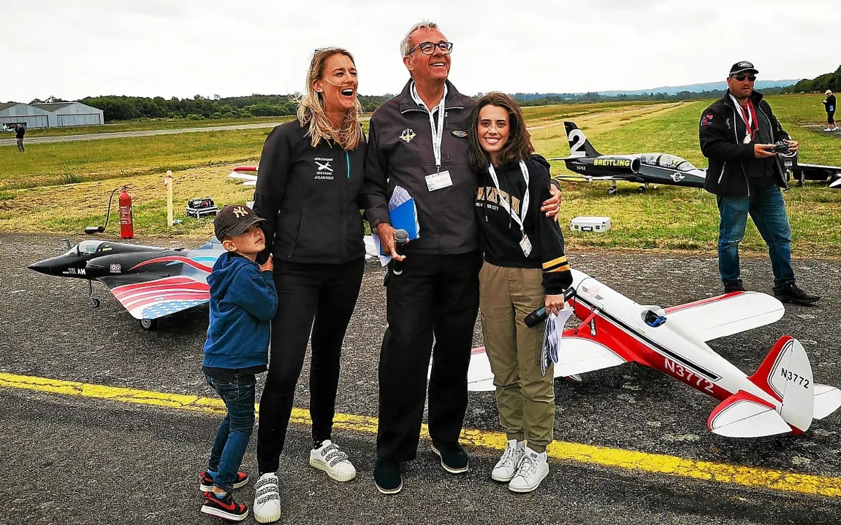 125 aéronefs au meeting d’aéromodélisme de l’aérodrome Scaër-Guiscriff