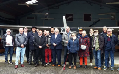 À l’aérodrome Guiscriff-Scaër, l’avion de largage de l’école de parachutisme doté d’un nouveau moteur
