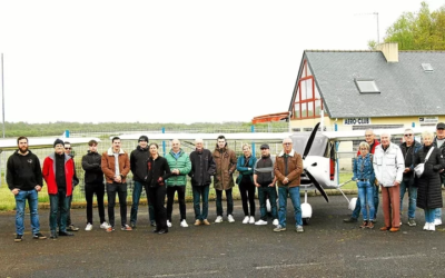 À Guiscriff, l’association ULM Bretagne Atlantique a reçu son nouvel appareil